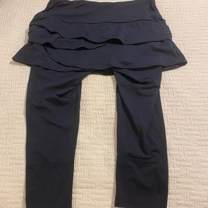 Lucky in love large tennis skirt navy